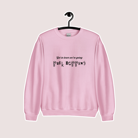 Get in Loser Crewneck | Light Pink
