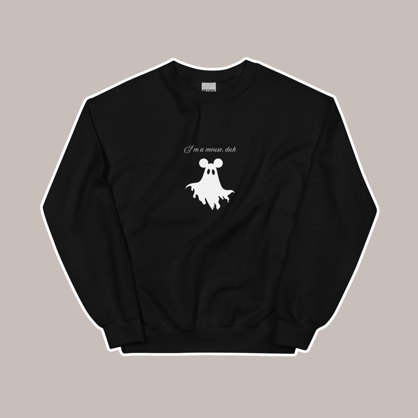 I'm a Mouse Crewneck | Black