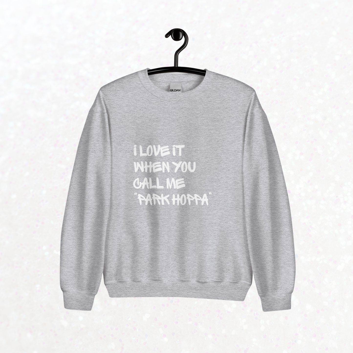 Park Hoppa 2.0 Crewneck | Sport Gray (White Print)