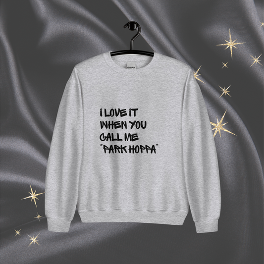 Park Hoppa 2.0 Crewneck | Sport Gray (Black Print)