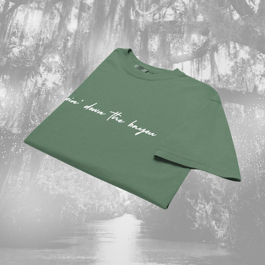 The Bayou Comfort Colors Tee | Light Green