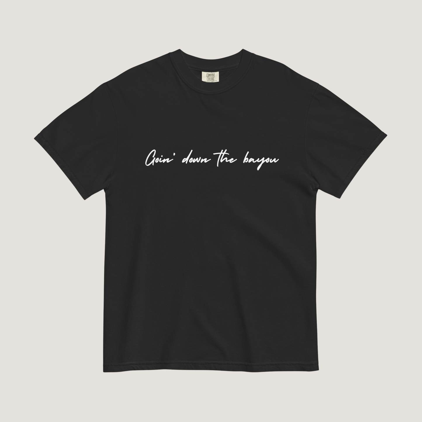 The Bayou Comfort Colors Tee | Black