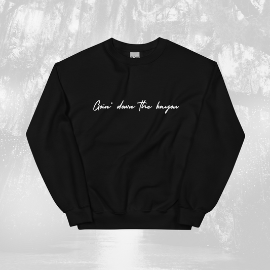 The Bayou Crewneck | Black