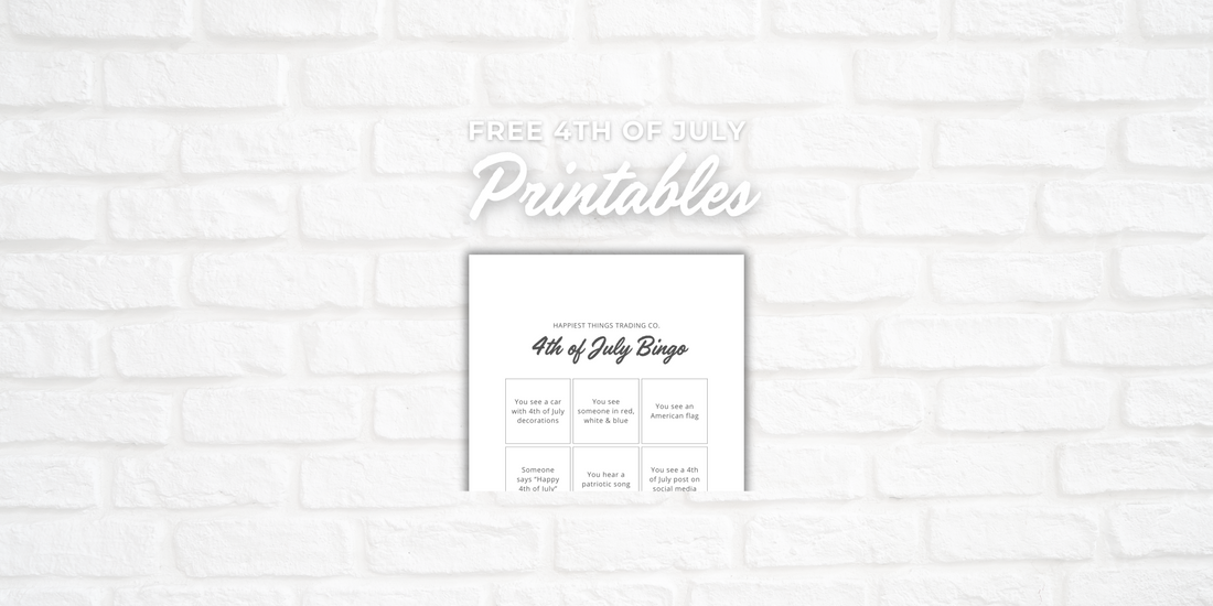 Free 4th of July Printables