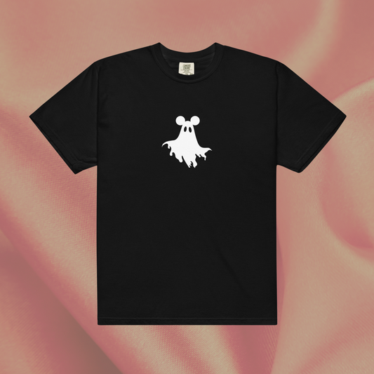 Mouse Ears Ghost Tee | Black