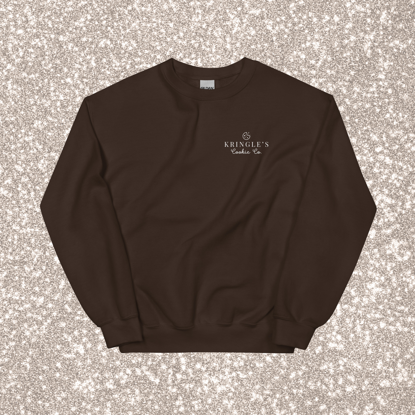 Kringle's Cookie Co. Crewneck | Dark Chocolate