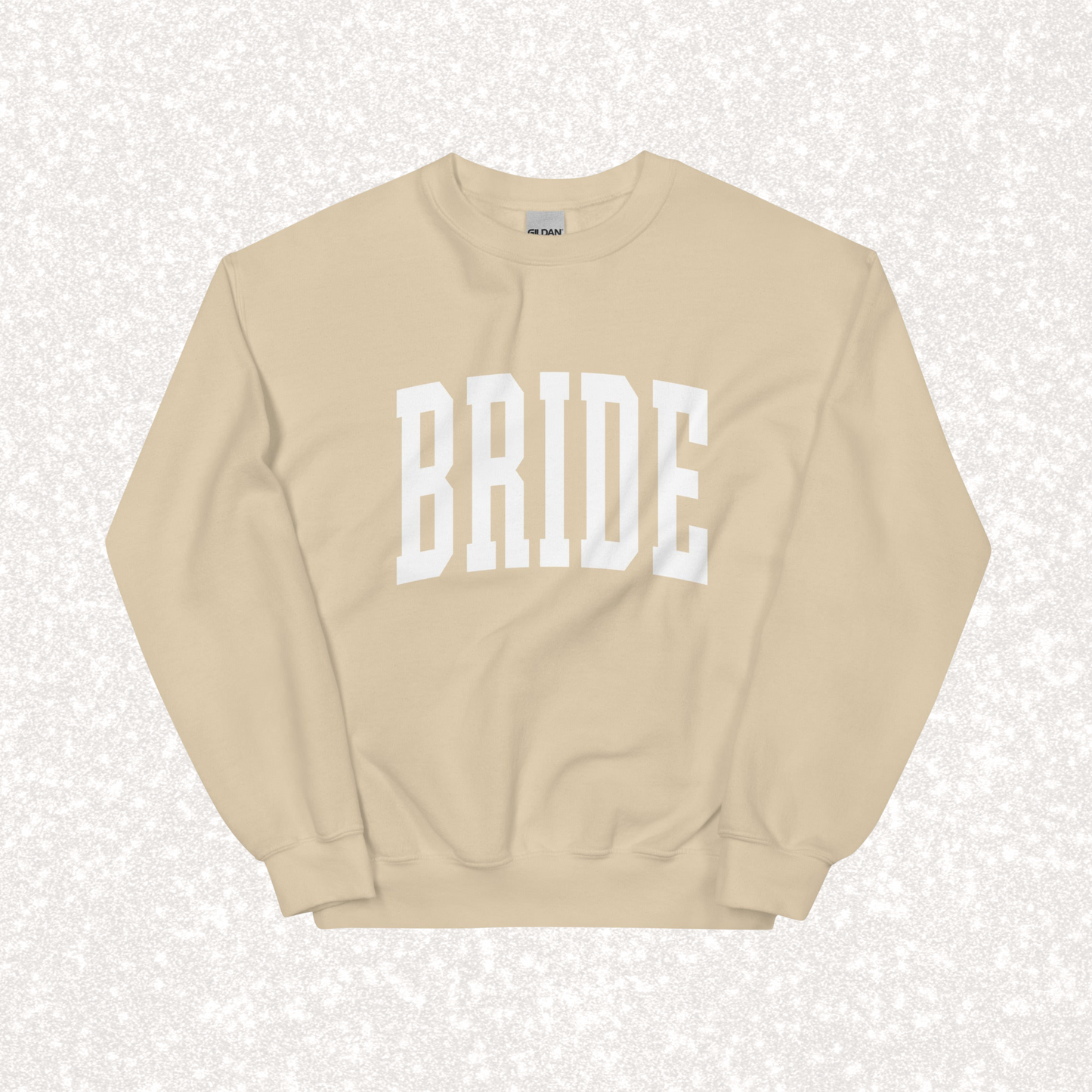 Varsity Bride Crewneck | Sand