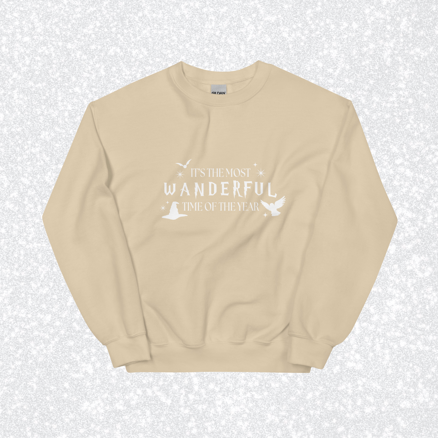 Most Wanderful Time Crewneck | Sand