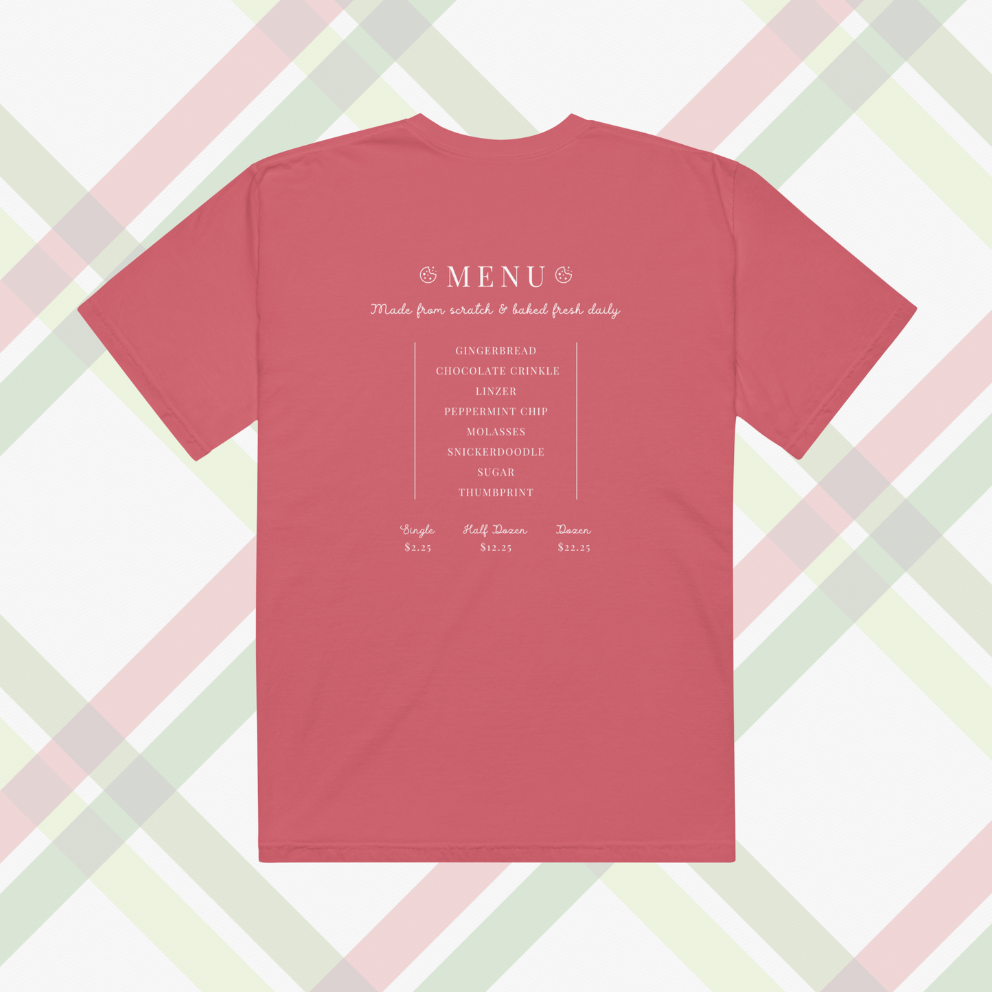 Kringle's Cookie Co. Comfort Colors Tee | Watermelon