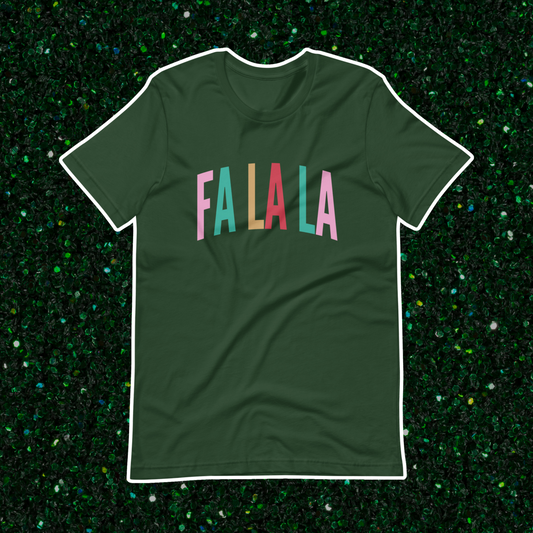 Fa La La Bella + Canvas Tee | Forest