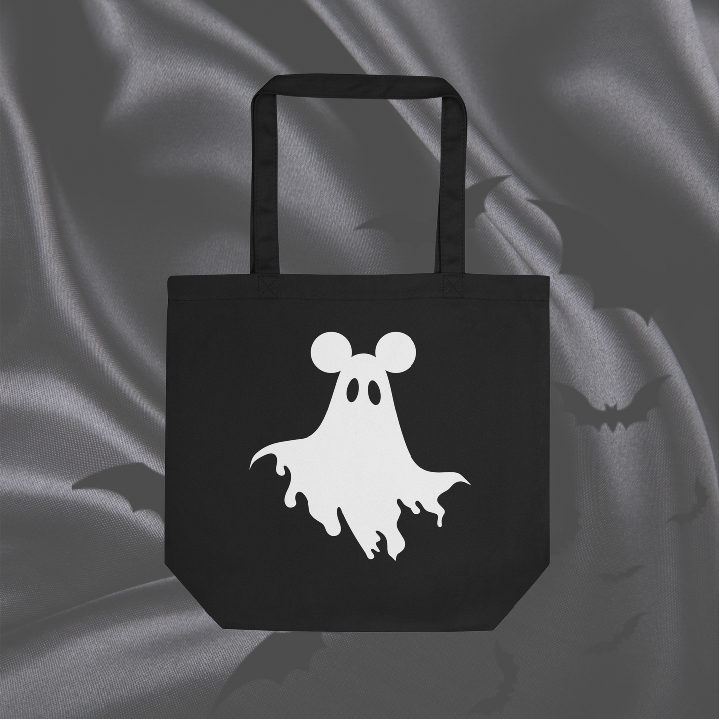 Ghost Mouse Organic Tote | Black