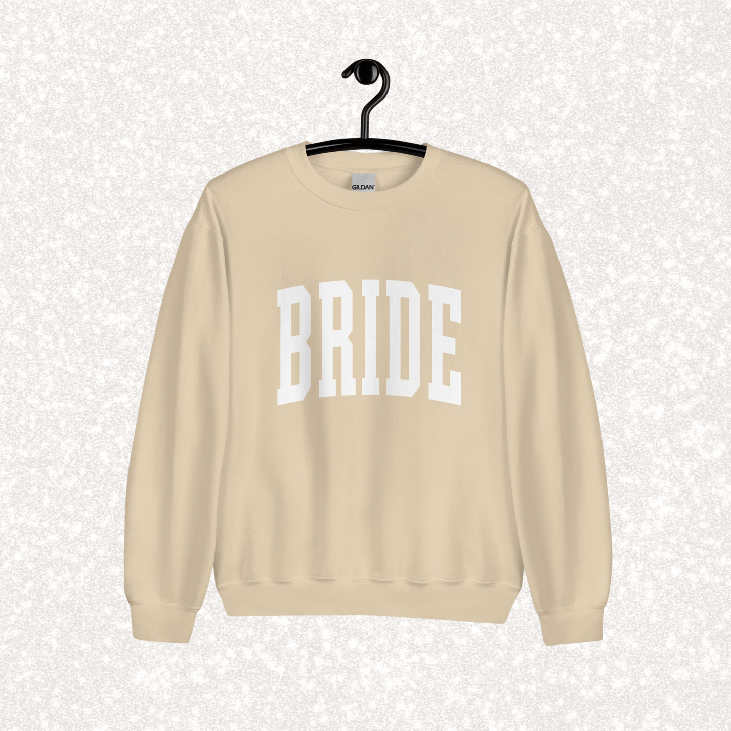 Varsity Bride Crewneck | Sand