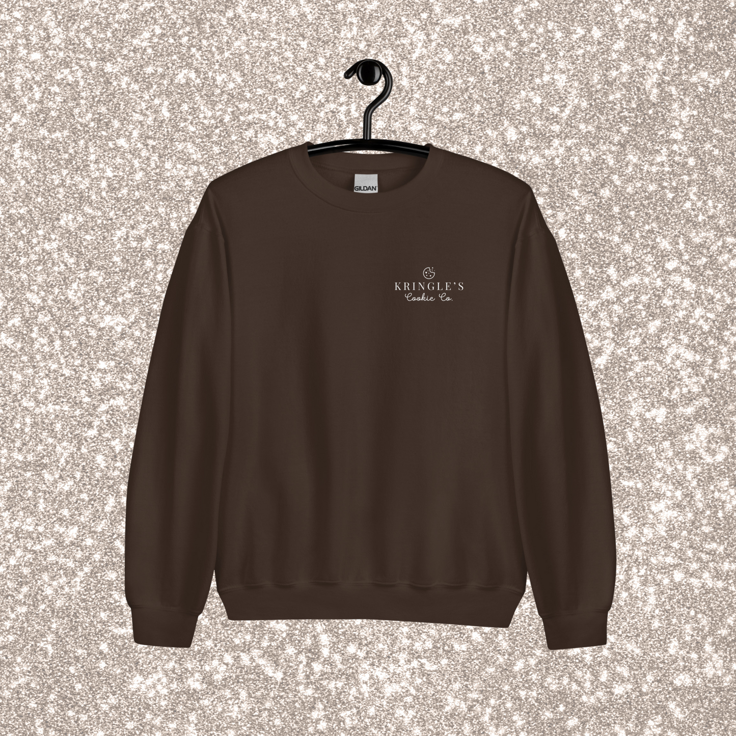 Kringle's Cookie Co. Crewneck | Dark Chocolate