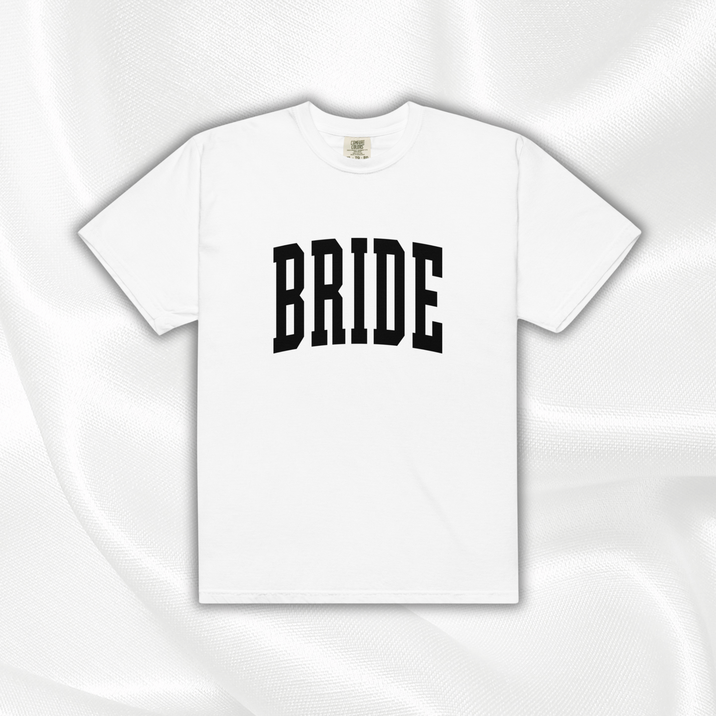 Varsity Bride Comfort Colors Tee | White