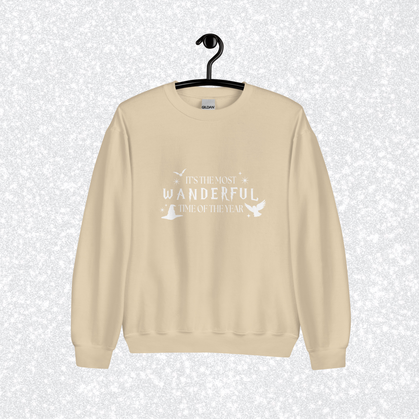 Most Wanderful Time Crewneck | Sand