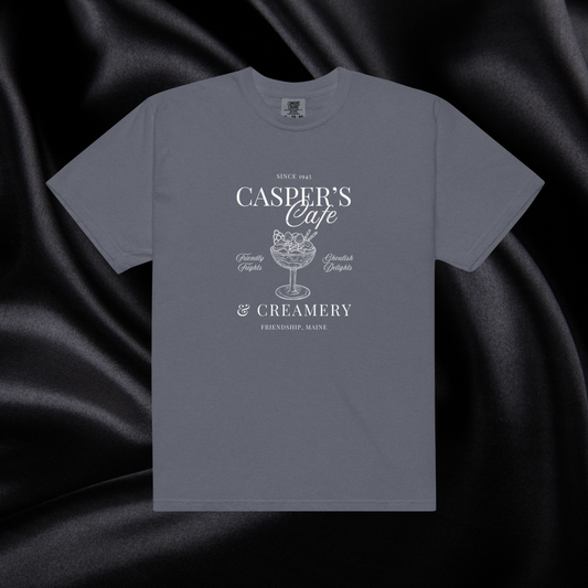 Casper's Cafe Comfort Colors Tee | Denim