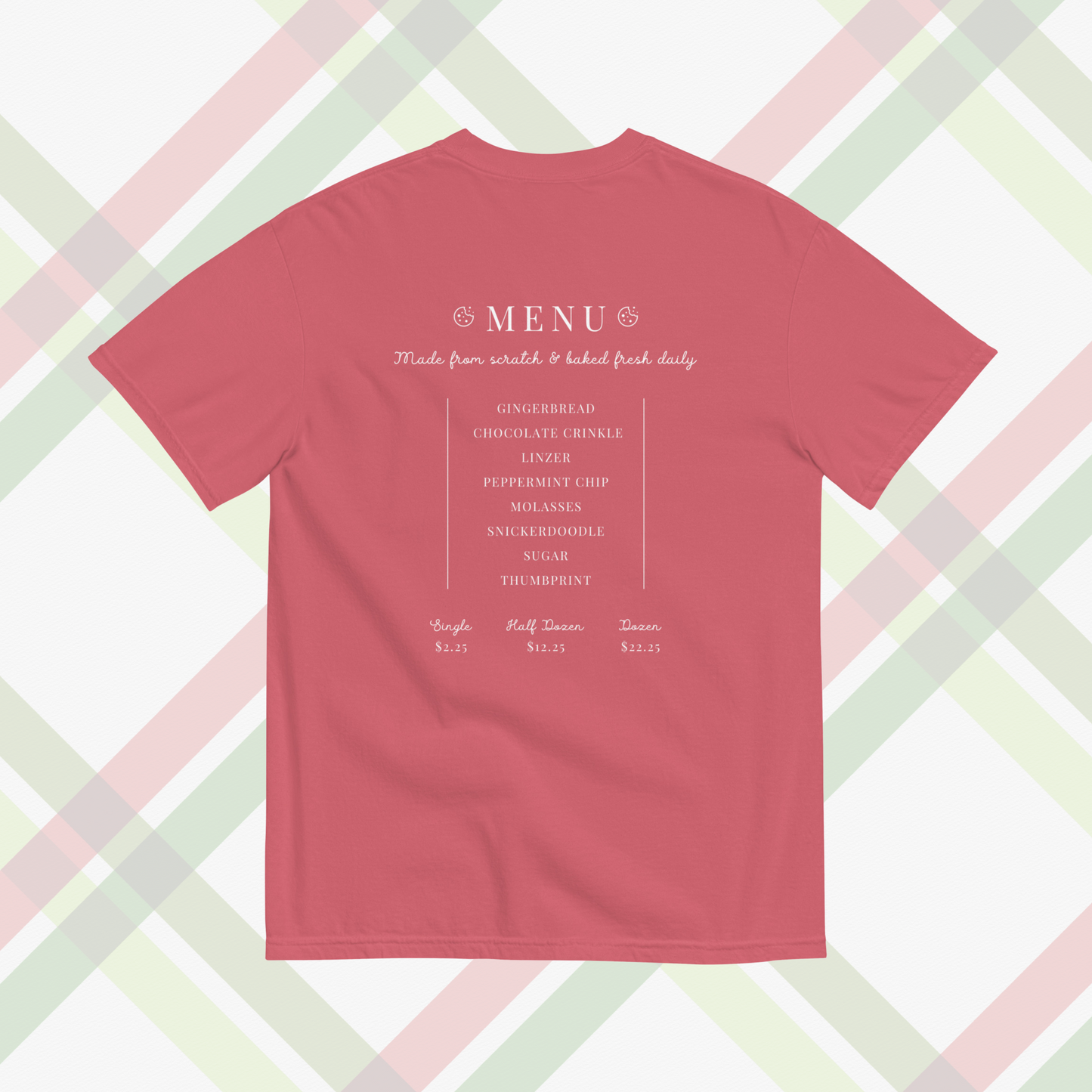 Kringle's Cookie Co. Comfort Colors Tee | Watermelon