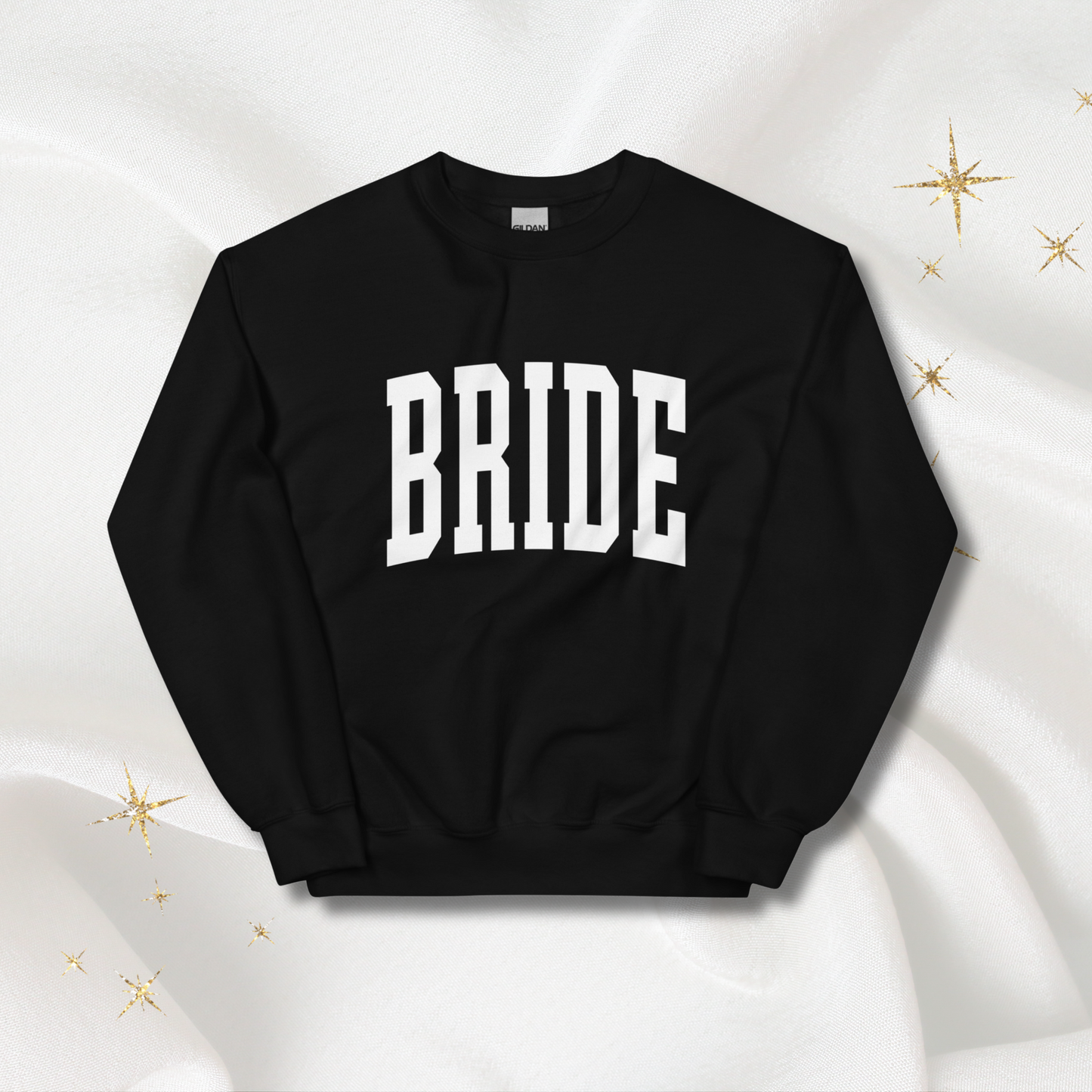 Varsity Bride Crewneck | Black