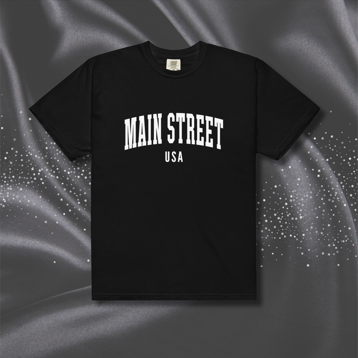 Main Street USA Comfort Colors T-shirt | Black