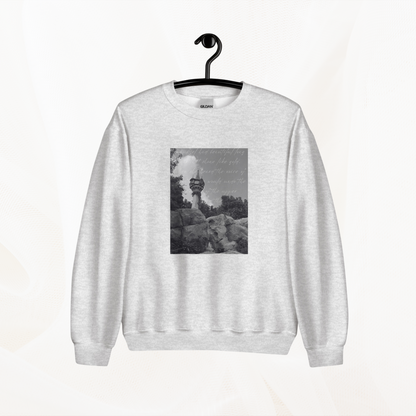 The Tower Crewneck | Ash