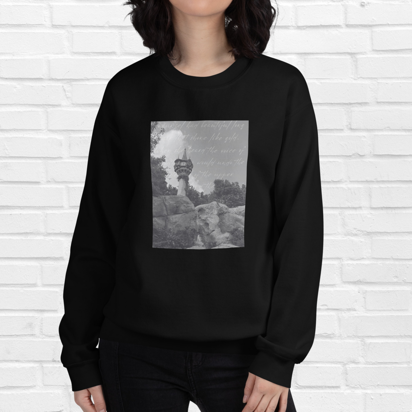 Le sweat-shirt de la tour | Noir