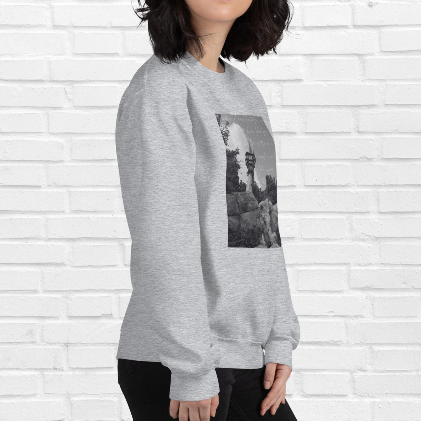 Le sweat-shirt de la tour | Gris