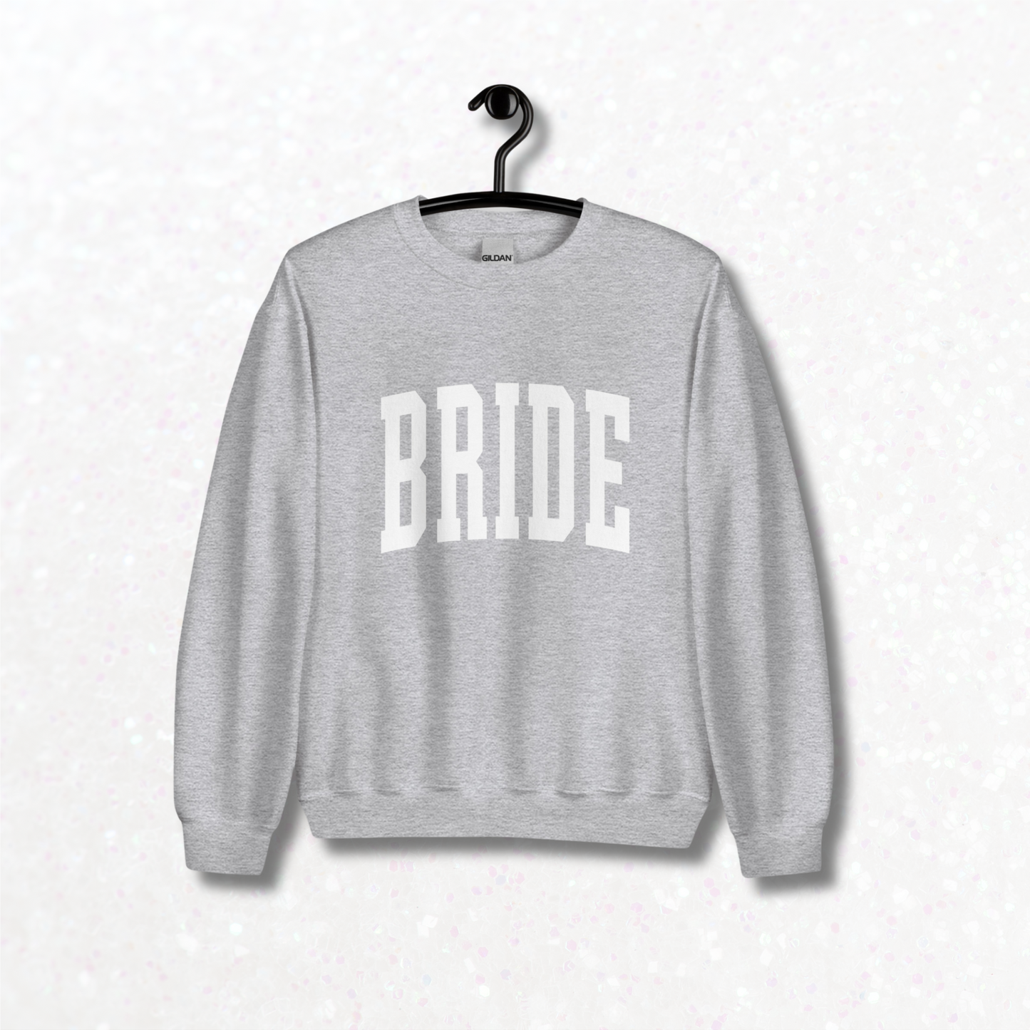 Varsity Bride Crewneck | Sport Gray