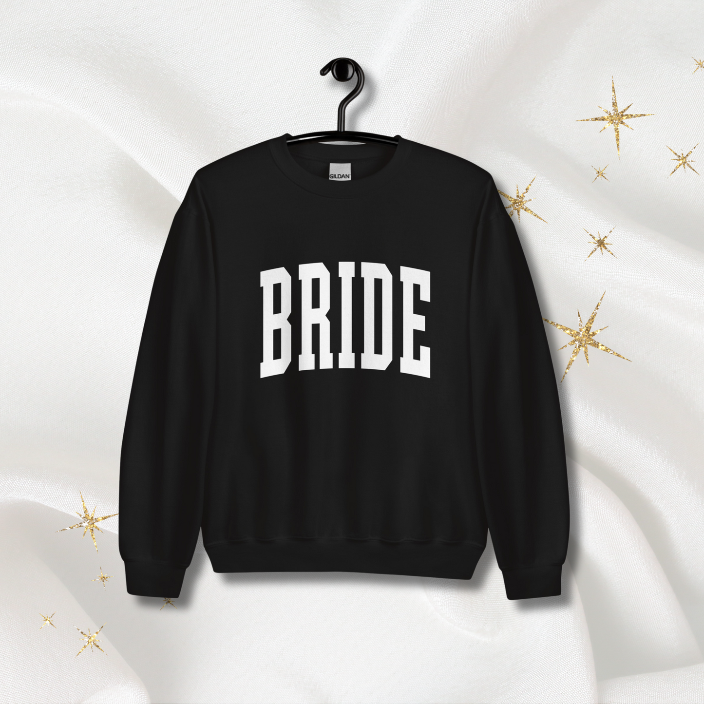 Varsity Bride Crewneck | Black