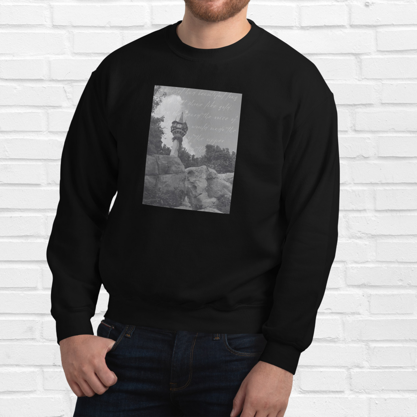 Le sweat-shirt de la tour | Noir