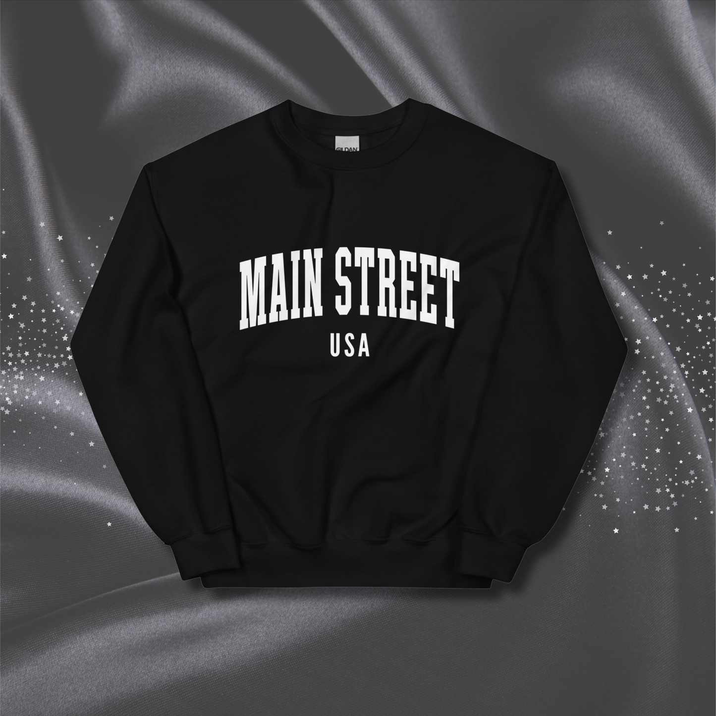 Main Street USA Crewneck | Black