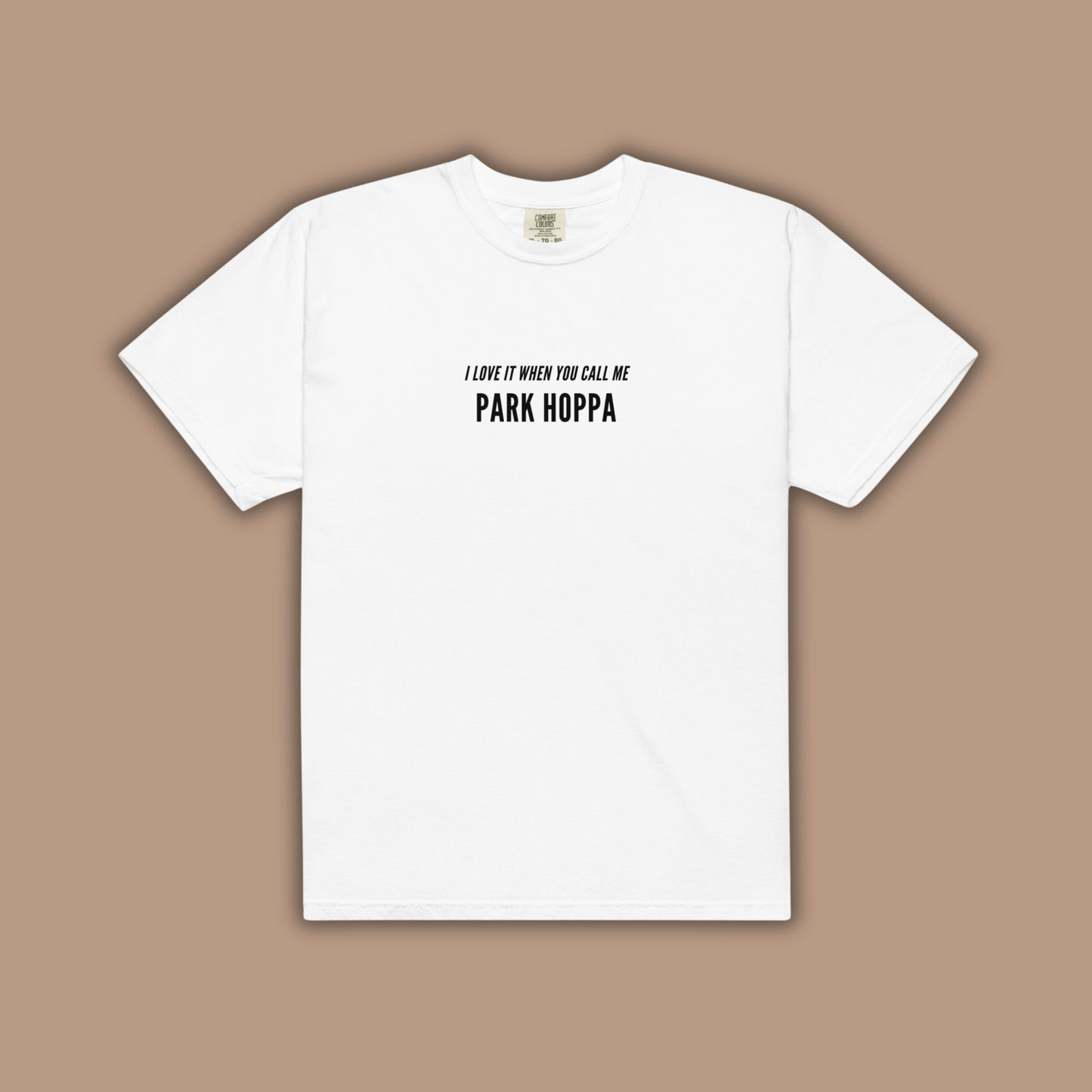 Park Hoppa Comfort Colors Tee | White