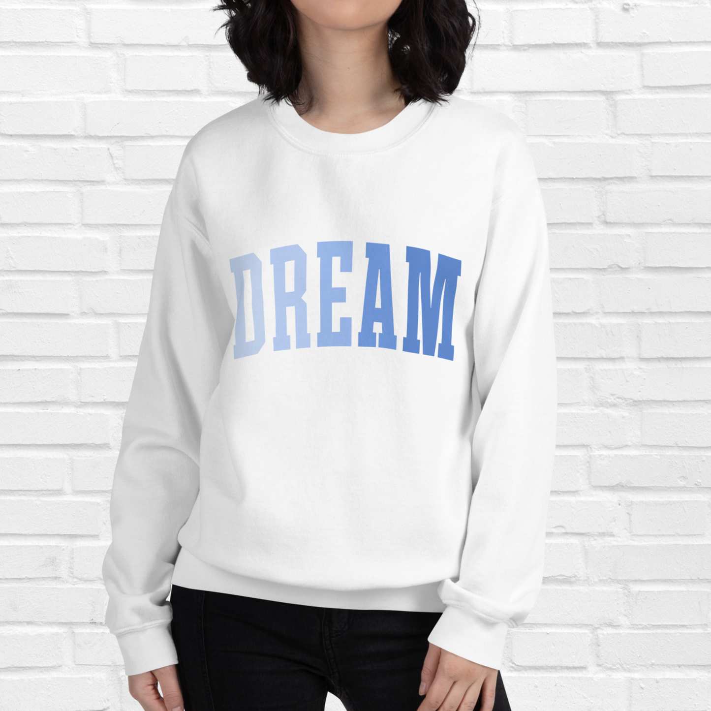 Dream Crewneck | White