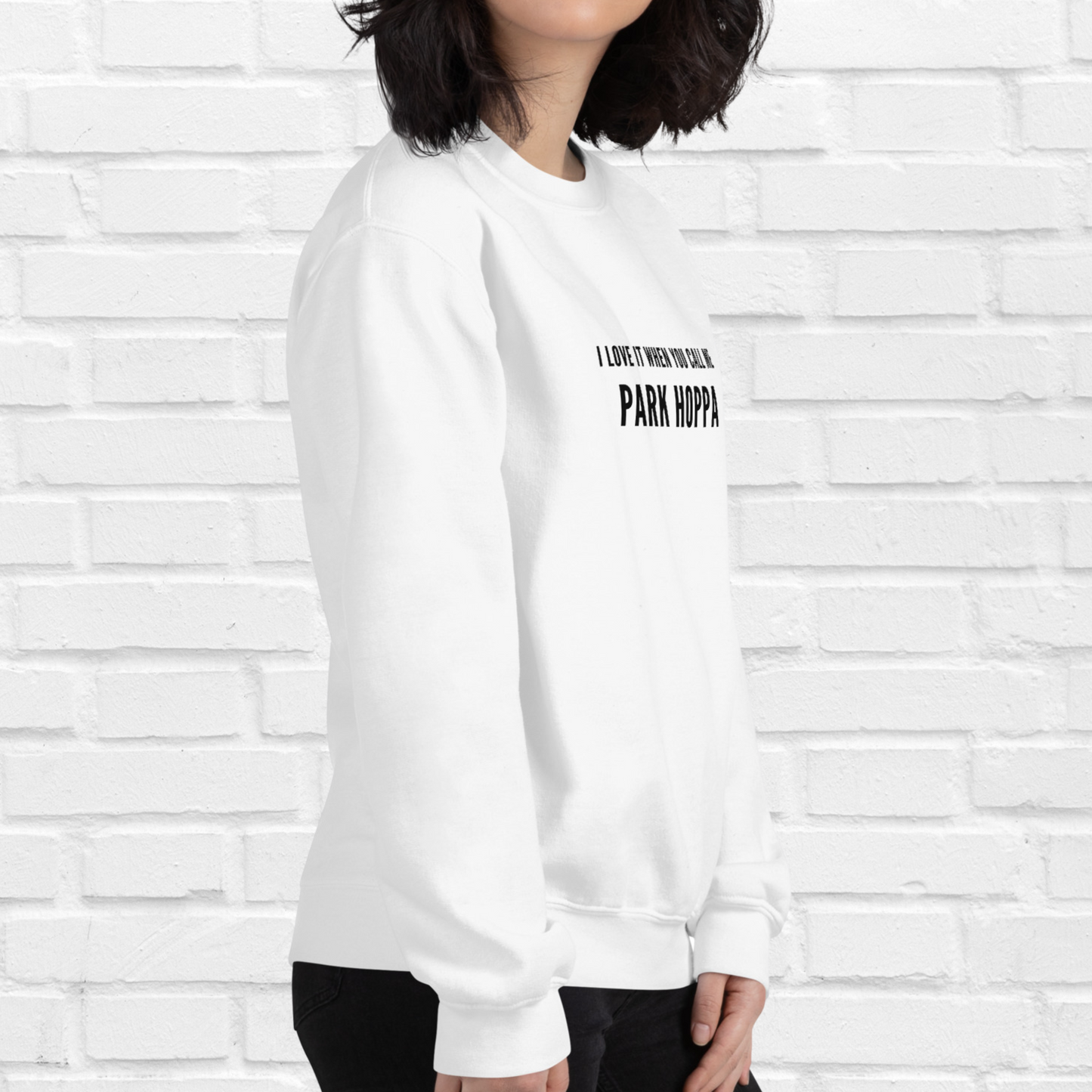 Park Hoppa Crewneck | White