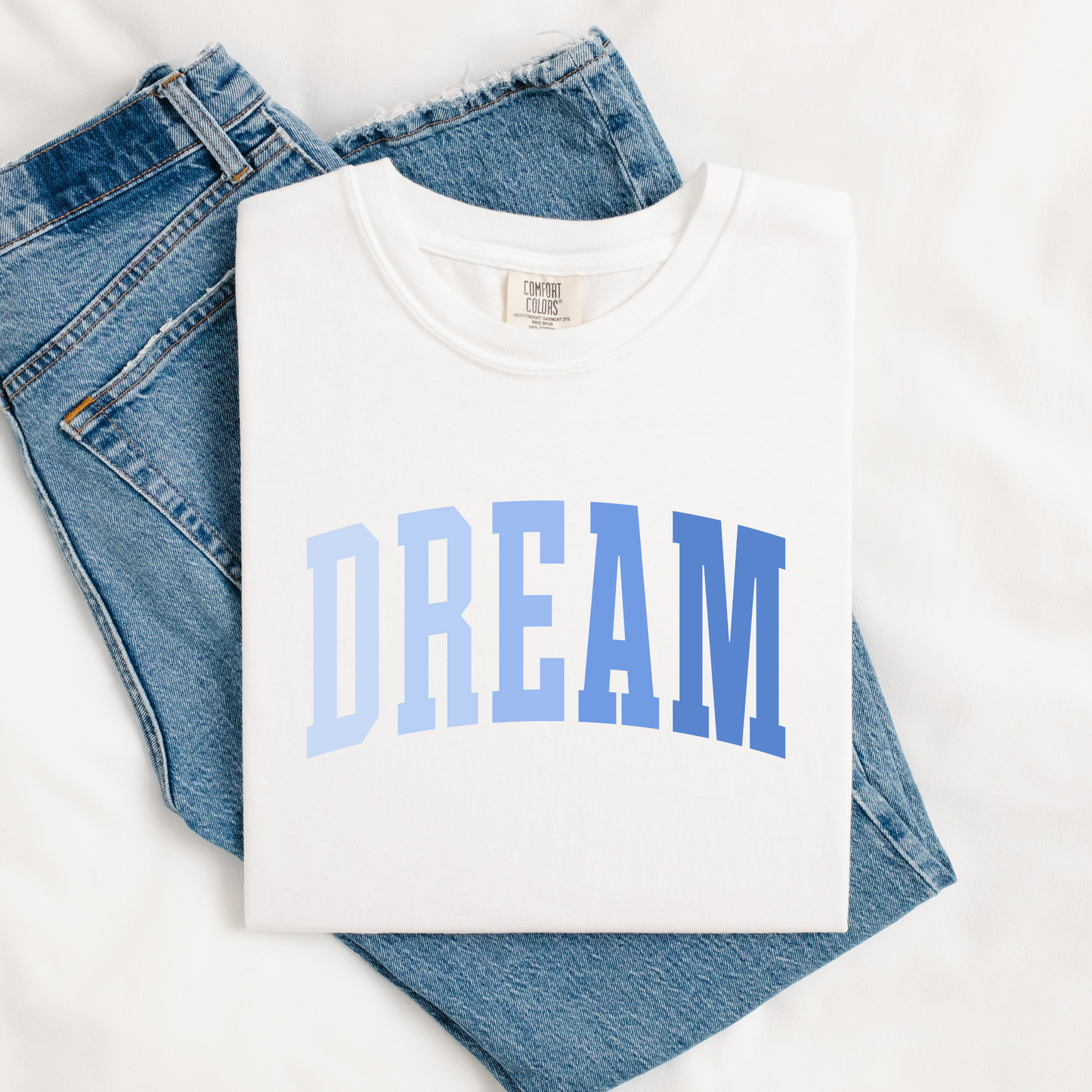 Dream Comfort Colors Tee | White