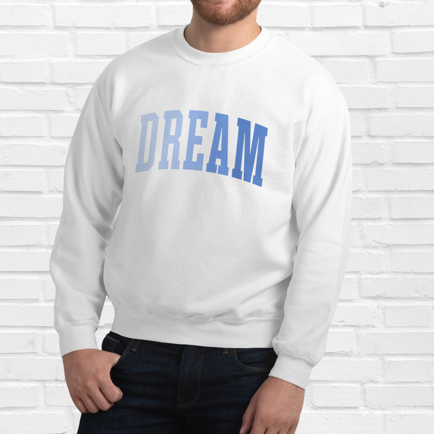 Dream Crewneck | White