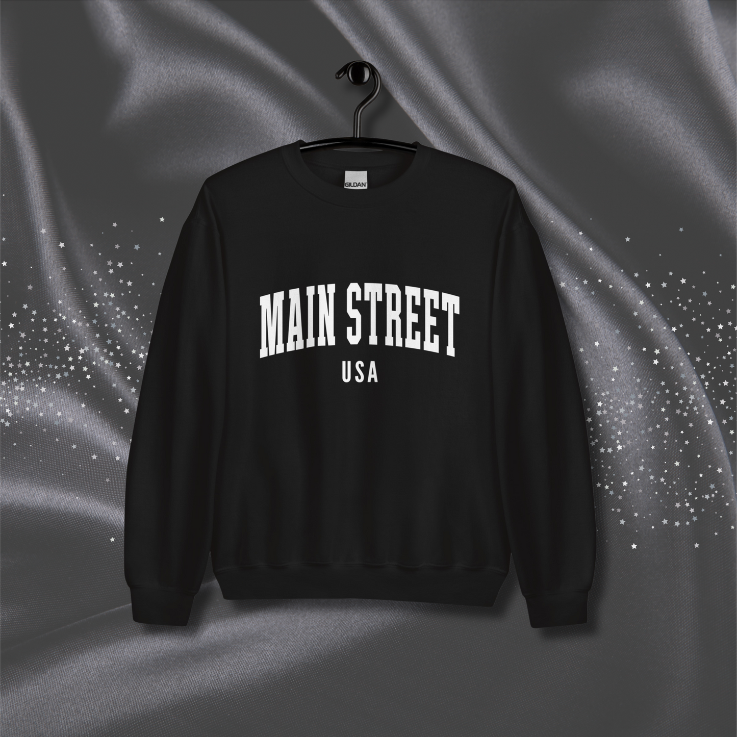 Main Street USA Crewneck | Black