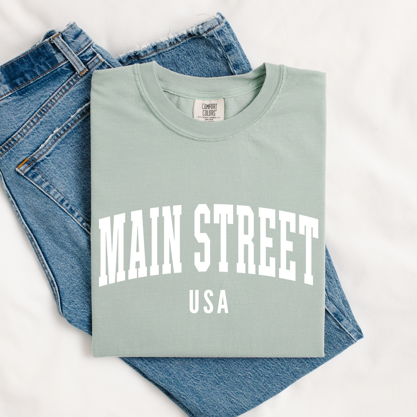 Main Street USA Comfort Colors T-shirt | Bay