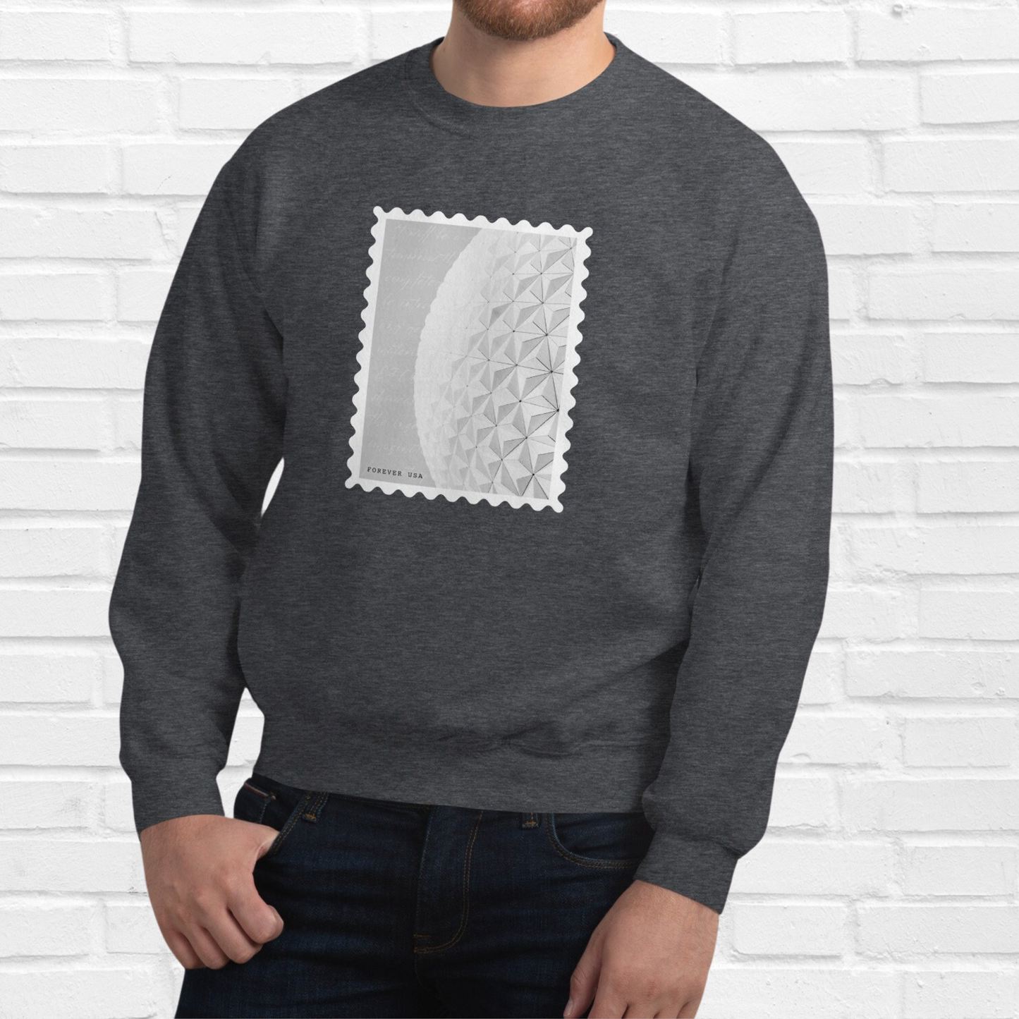 Community of Tomorrow Crewneck | Dark Heather