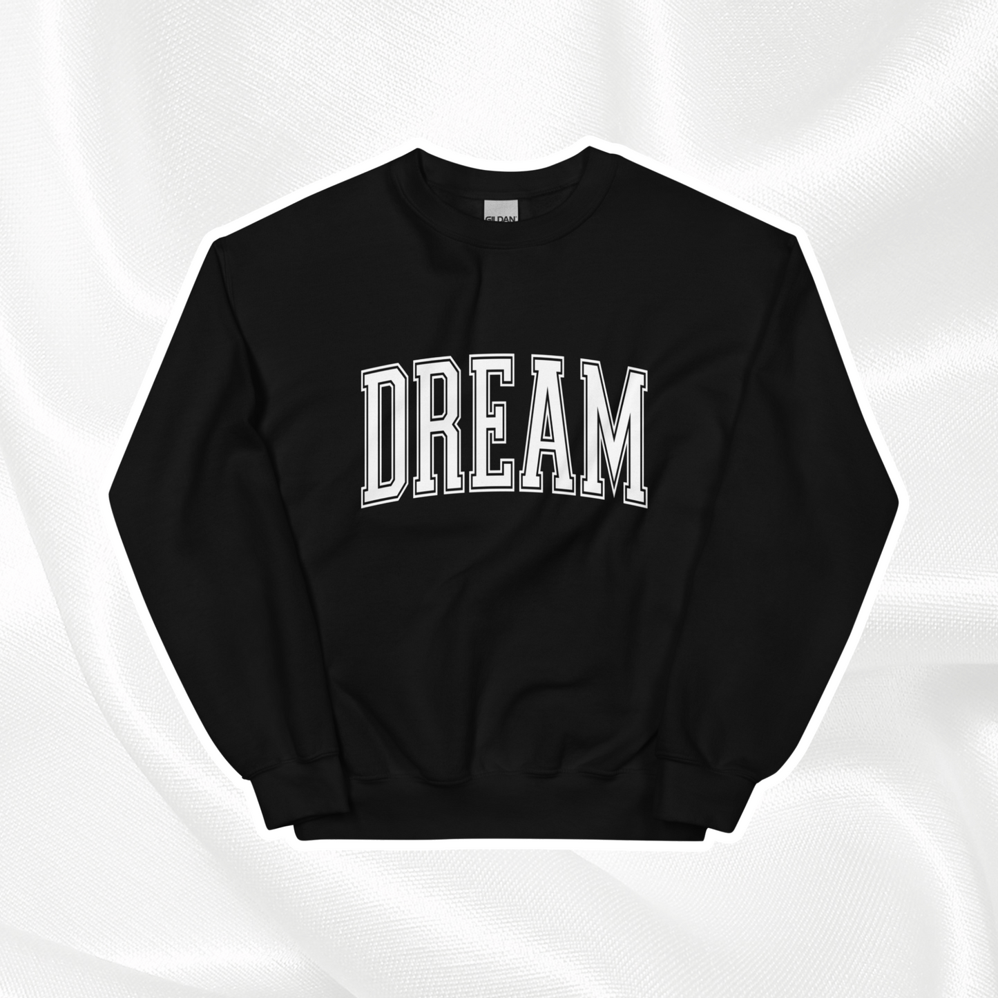 Varsity Dream Crewneck | Black