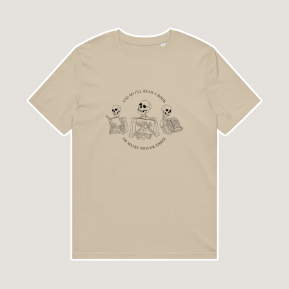 Literary Skeletons Stanley/Stella Organic Tee | Desert Dust