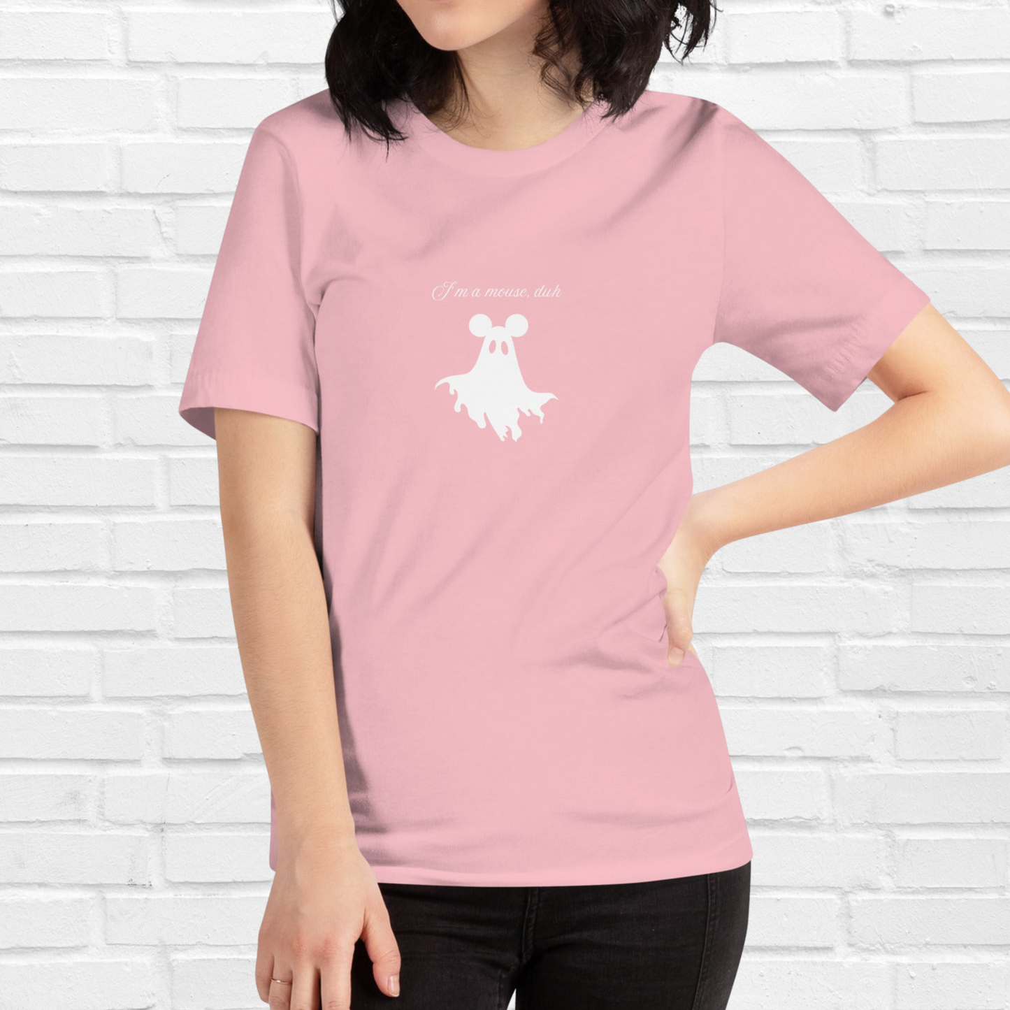 I'm a Mouse Bella + Canvas Tee | Pink