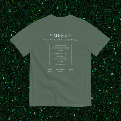 Kringle's Cookie Co. Comfort Colors Tee | Blue Spruce