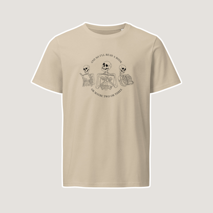 Literary Skeletons Stanley/Stella Organic Tee | Desert Dust