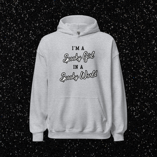 Spooky Girl Hoodie | Sport Gray