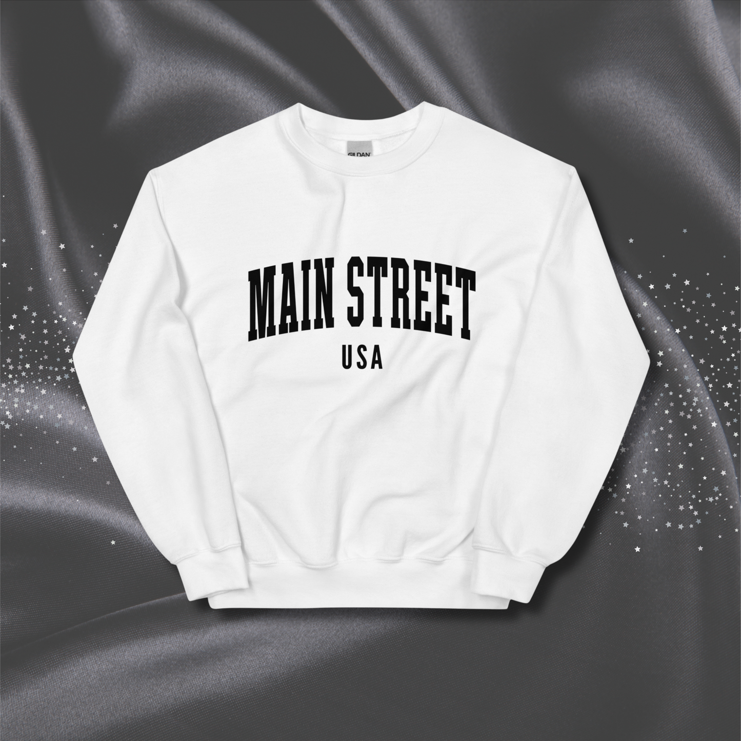 Main Street USA Crewneck | White