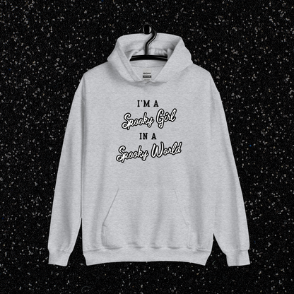 Spooky Girl Hoodie | Sport Gray