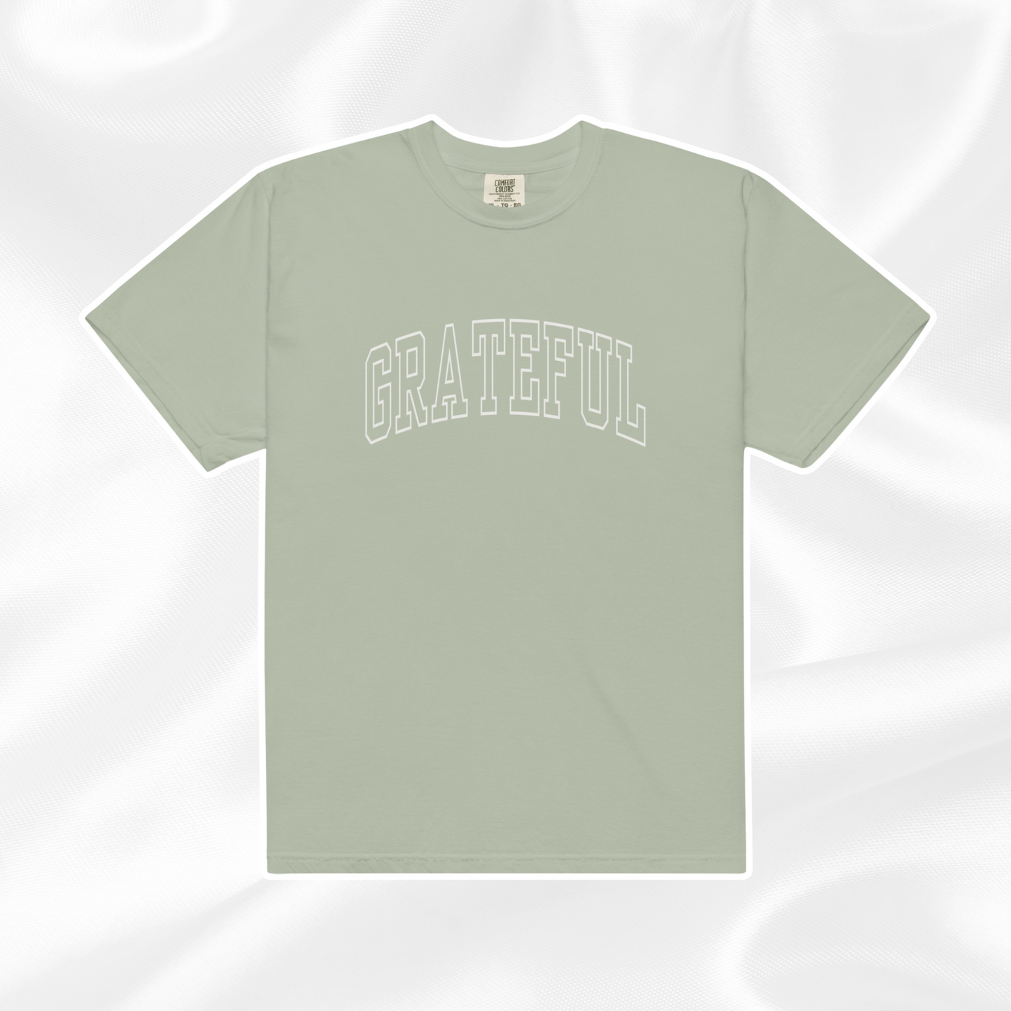 Varsity Grateful Comfort Colors Tee | Bay