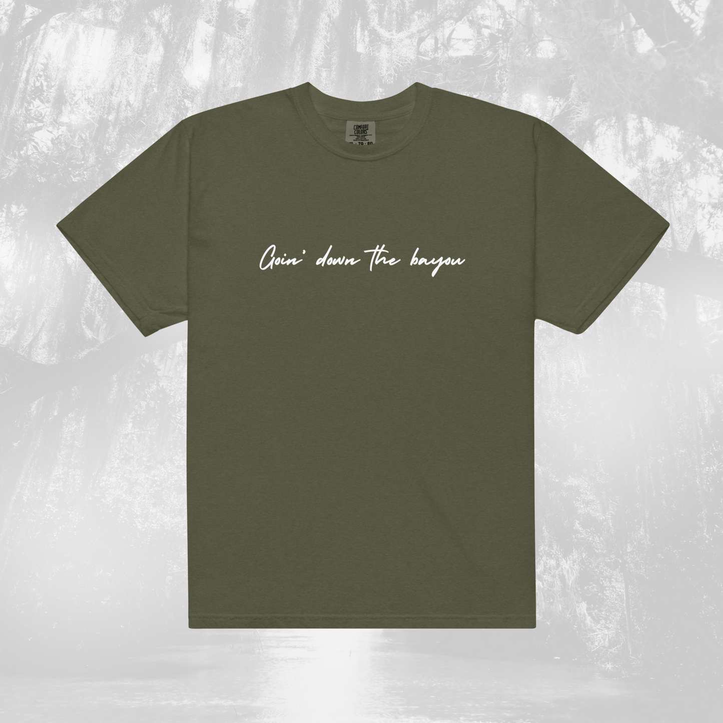 The Bayou Comfort Colors Tee | Sage