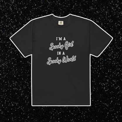 Spooky Girl Comfort Colors Tee | Black