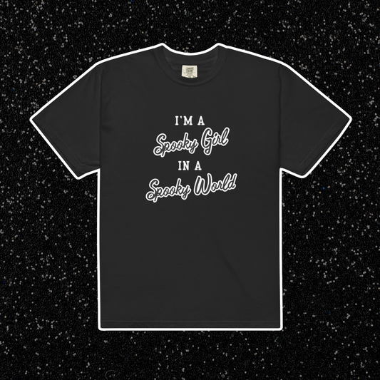 Spooky Girl Comfort Colors Tee | Black